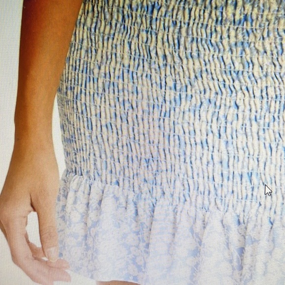 Blue Floral Dress Lost + Wander - Picture 5 of 5